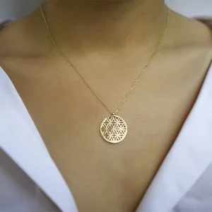 Yaşam Çiçeği Kolye