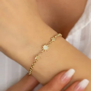 Yıldızlı Güneş Bileklik